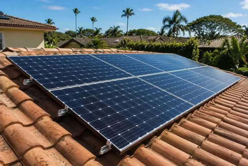 Installation de panneaux solaires à Cugand